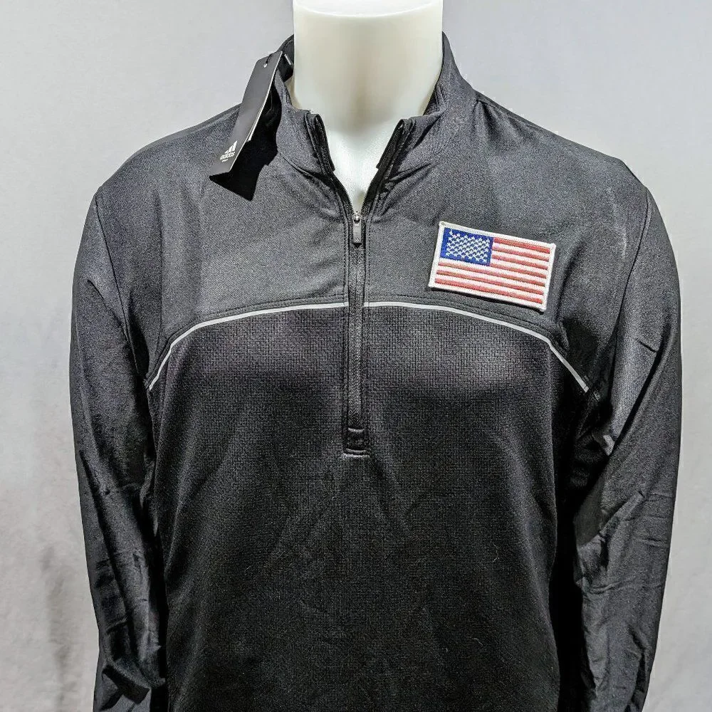 BNWT Adidas Half Zip - Picture 1 of 4
